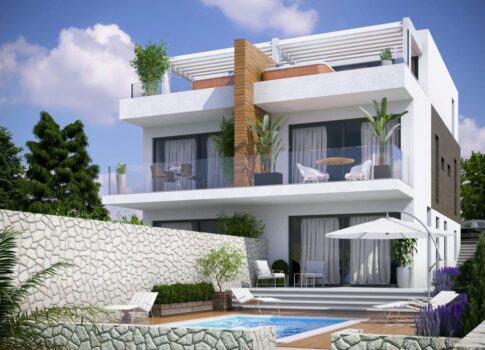 PAG, NOVALJA - Duplex penthouse tetőterasszal