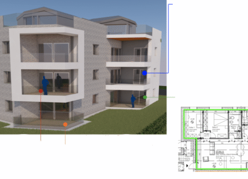 ISZTRIA, ROVINJ - Luxus apartman a strand közelében