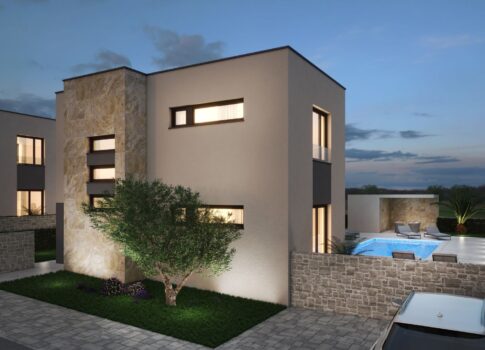 ISZTRIA, PEROJ - Villa kilátással a Brijuni-szigetekre