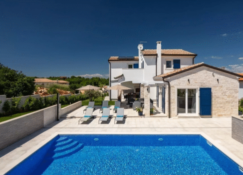 ISZTRIA, POREČ - Villa egy kívánatos helyen