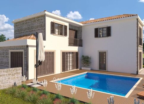 ISZTRIA, POREČ - Modern dizájner villa a város közelében