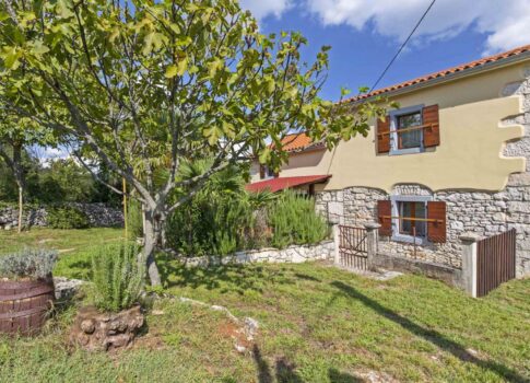 ISZTRIA, LABIN - Rusztikus ház természettel körülvéve