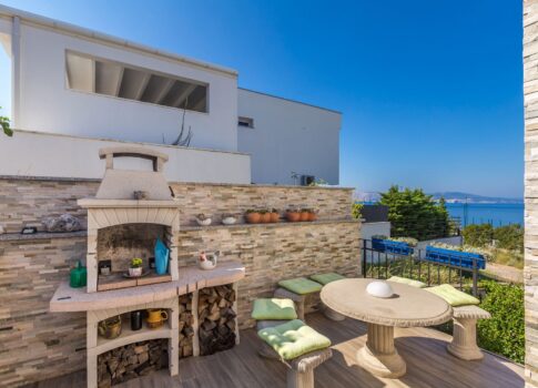 KLENOVICA - Ikerház jacuzzival és kilátással a tengerre