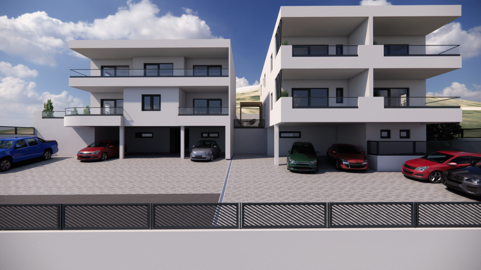 PAG SZIGETE, PAG VÁROSA - Apartman látványos kilátással!