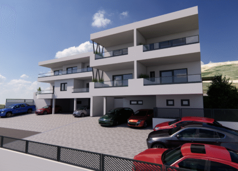 PAG SZIGETE, PAG VÁROSA - Apartman látványos kilátással!