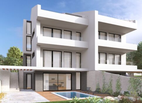 CRIKVENICA, DRAMALJ - Duplex apartman medencével 300 méterre a tengertől!