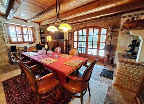 ISZTRIA, POREČ, VABRIGA - felújított kőház medencével