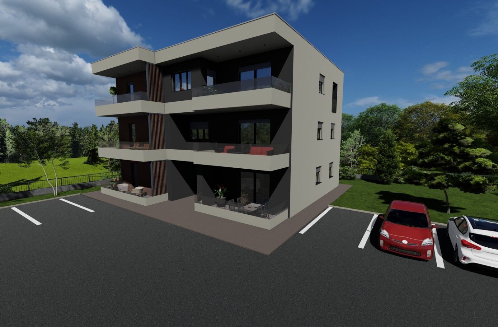 RIJEKA, VIŠKOVO - apartman 2. (57 m2) ÚJ ÉPÜLETBEN 2 HÁLÓSZOBA + NAPPALI, VIŠKOVO VÁROSI ÉPÜLET! LEHETŐSÉG!