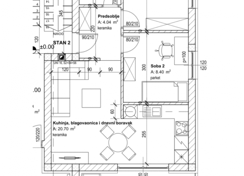 RIJEKA, VIŠKOVO - apartman 2. (57 m2) ÚJ ÉPÜLETBEN 2 HÁLÓSZOBA + NAPPALI, VIŠKOVO VÁROSI ÉPÜLET! LEHETŐSÉG!