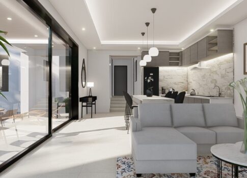 ISZTRIA, LABIN - Modern villa építés alatt úszómedencével
