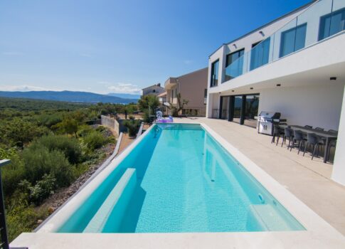 KRK SZIGET, KRK VÁROS (környék) - luxusvilla