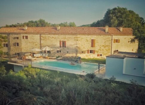 ISZTRIA, GROŽNJAN - Gyönyörű ingatlan 5 lakóegységgel