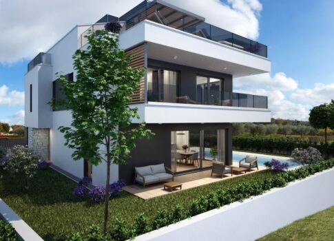 ISZTRIA, POREČ - Luxus villa a város közelében