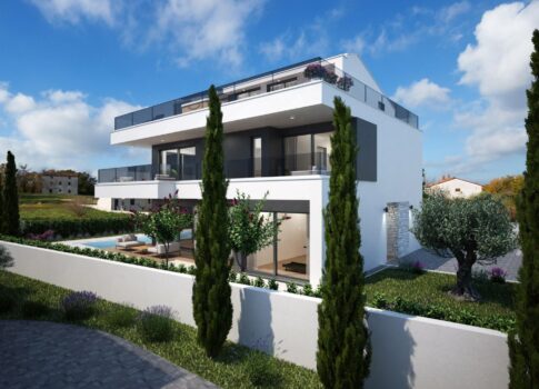 ISZTRIA, POREČ - Luxus villa a város közelében