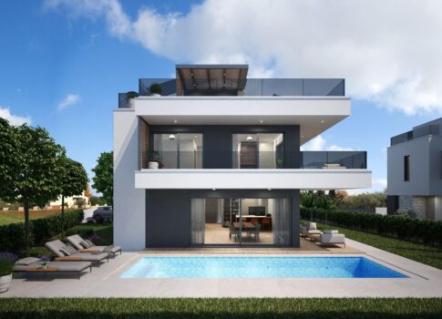 ISZTRIA, POREČ - Luxus villa a város közelében