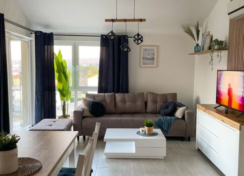 KRK SZIGET, ČIŽIĆI - Luxus apartman tengerre néző kilátással