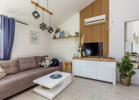 KRK SZIGET, ČIŽIĆI - Luxus apartman tengerre néző kilátással