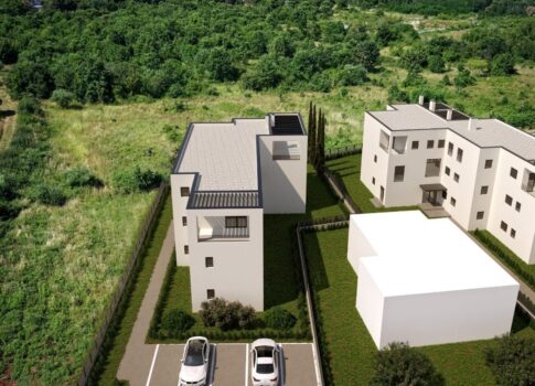 ISZTRIA, POREČ - Modern apartman egy új épületben, közel a tengerhez