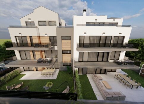 ISZTRIA - ROVINJ LUXUS, KÉT EMELETES APARTMAN A TENGER KÖZELÉBEN
