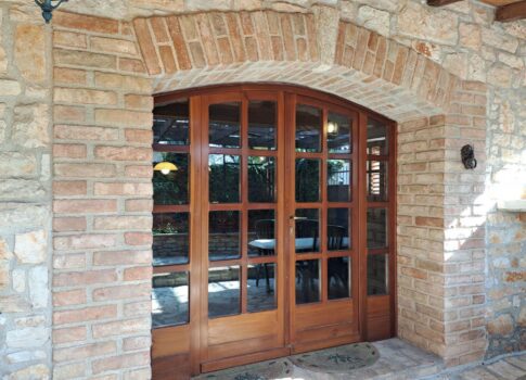 ISZTRIA, POREČ, VABRIGA - felújított kőház medencével