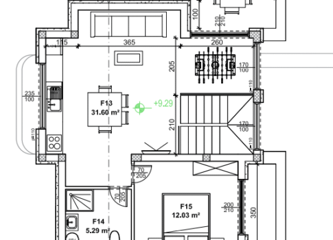 ISZTRIA - ROVINJ LUXUS, KÉT EMELETES APARTMAN A TENGER KÖZELÉBEN