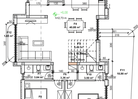 ISZTRIA - ROVINJ LUXUS, KÉT EMELETES APARTMAN A TENGER KÖZELÉBEN