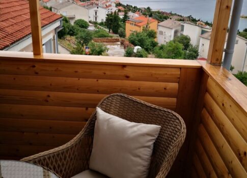 NOVI VINODOLSKI - Gyönyörű duplex apartman tengerre néző kilátással