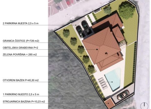 ISZTRIA, PREMANTURA - Modern villa panorámás kilátással a tengerre