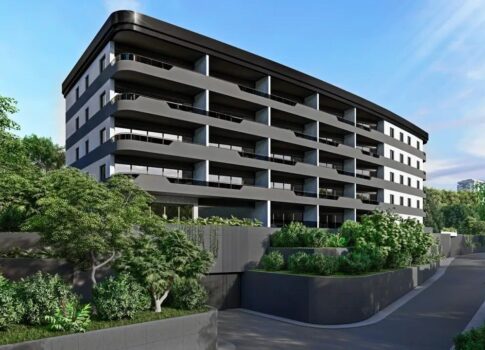 RIJEKA, KANTRIDA - luxus minőségű új épület 2 hálószoba + nappali S25