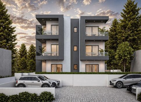ISZTRIA, PREMANTURA - 2 hálószobás luxuslakás egy új épület földszintjén