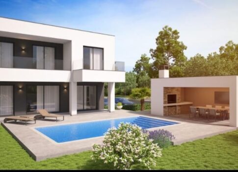 ISZTRIA, LABIN - Igényes modern ikerház nagyon csendes helyen!