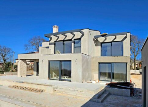 ISZTRIA, POREČ - Villa kilátással a tengerre