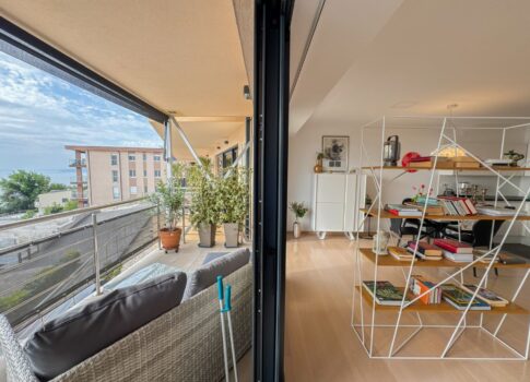 OPATIJA, KÖZPONT - gyönyörű apartman terasszal és garázzsal, fantasztikus kilátással a tengerre, POOL!