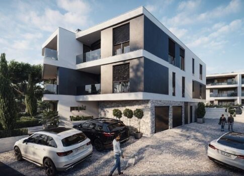 ISZTRIA, PÚLA - 68,63 m2-es földszinti apartman.