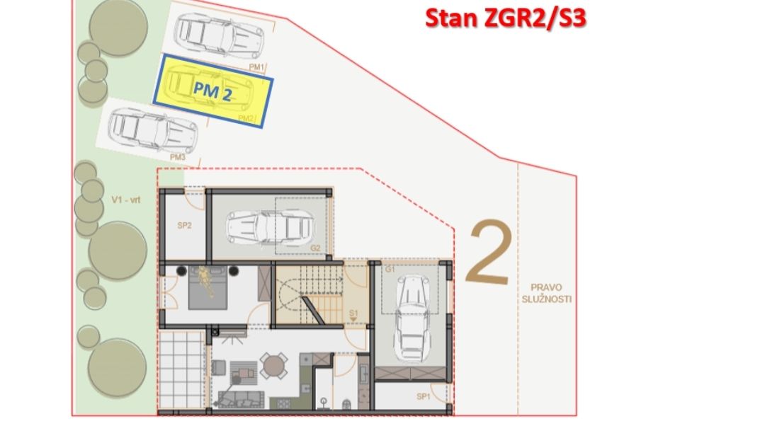 ISZTRIA, PÚLA - 57,50 m2-es apartman a tenger közelében!