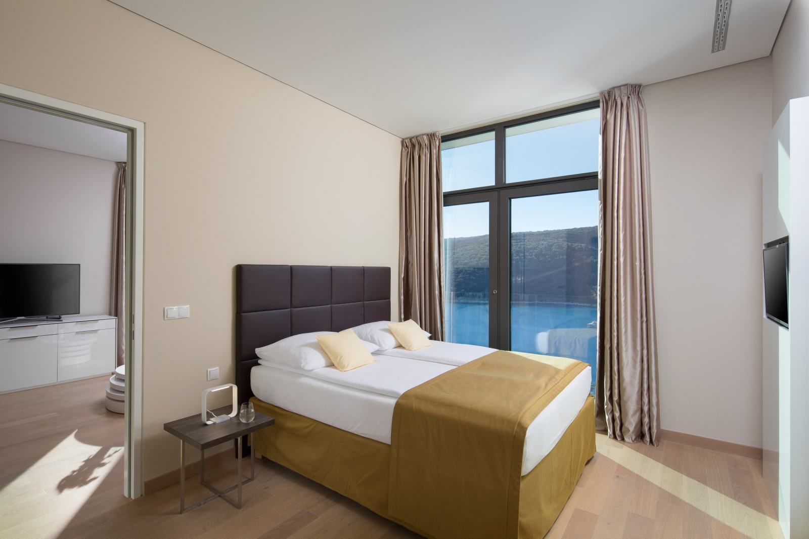 ISZTRIA, RABAC - Luxus apartman panorámás tengerre néző kilátással, 100 méterre a tengertől