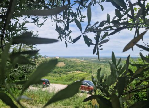 ISZTRIA, BUJE - Családi ház panorámás kilátással