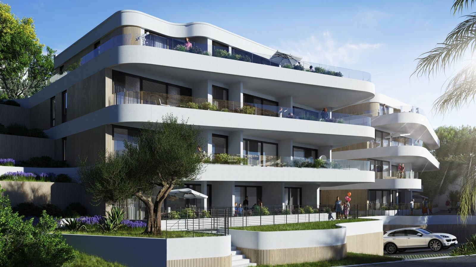 OPATIJA, KÖZPONT - Új építésű, kiváló dizájnnal és tengerre néző kilátással!