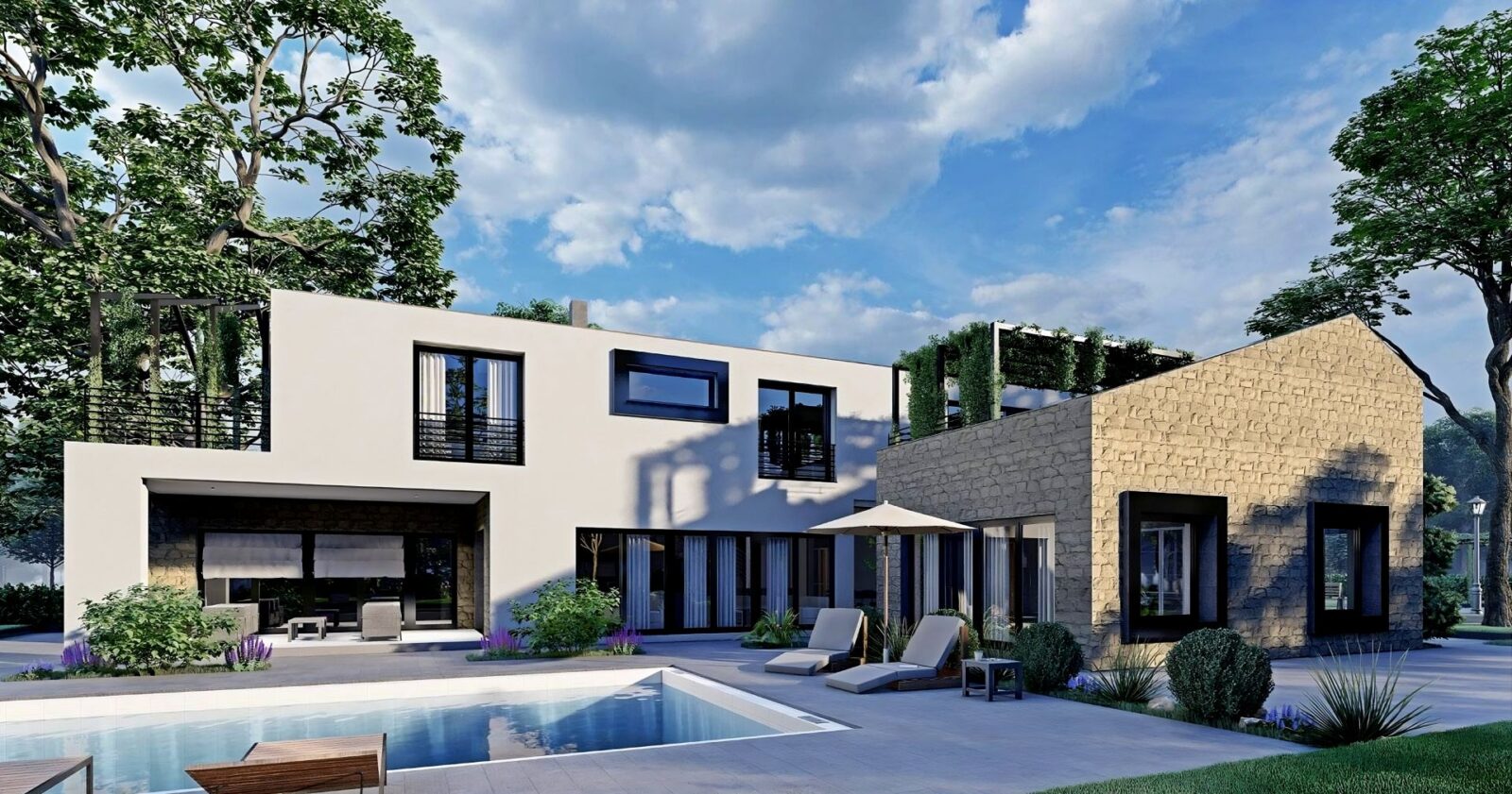 ISZTRIA, VIŽINADA - Rendkívüli ház medencével