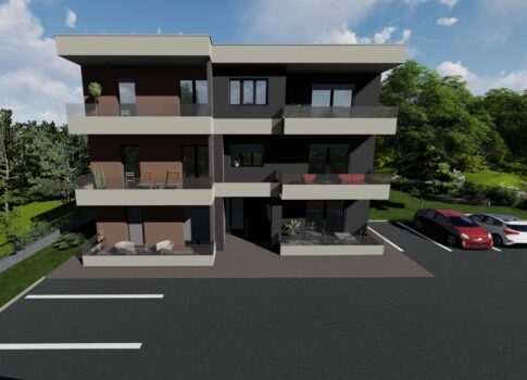 RIJEKA, VIŠKOVO - apartman 1. (67 m2) ÚJ ÉPÜLETBEN 2 HÁLÓSZOBA + NAPPALI, VIŠKOVO VÁROSI ÉPÜLET! LEHETŐSÉG!