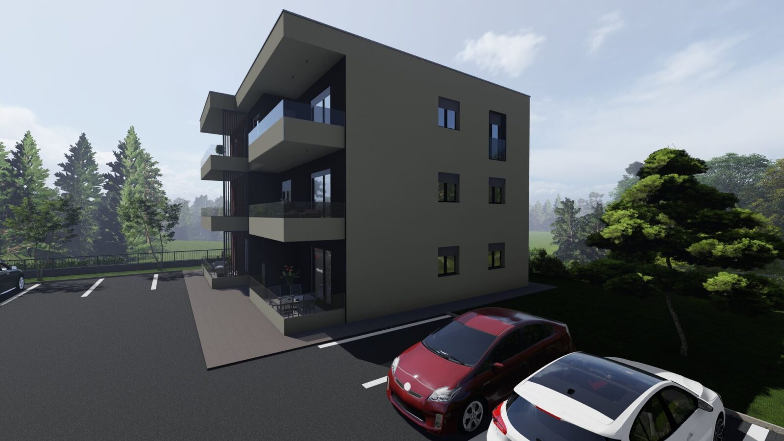 RIJEKA, VIŠKOVO - lakás 6. (68 m2) ÚJ ÉPÜLETBEN 2 HÁLÓSZOBA + NAPPALI, VIŠKOVO VÁROSI ÉPÜLET! LEHETŐSÉG!