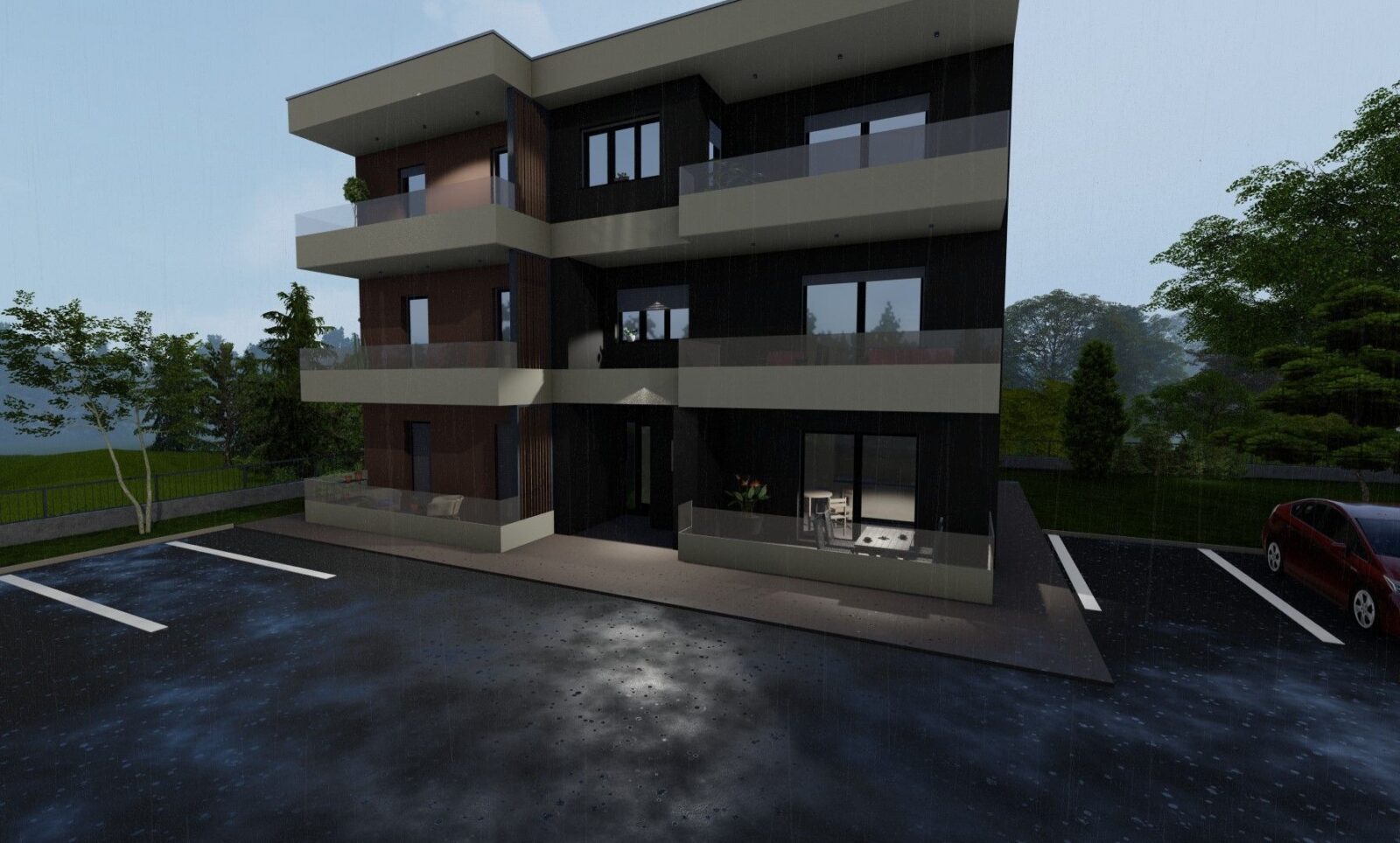 RIJEKA, VIŠKOVO - lakás 5. (67 m2) ÚJ ÉPÜLETBEN 2 HÁLÓSZOBA + NAPPALI, VIŠKOVO VÁROSI ÉPÜLET! LEHETŐSÉG!