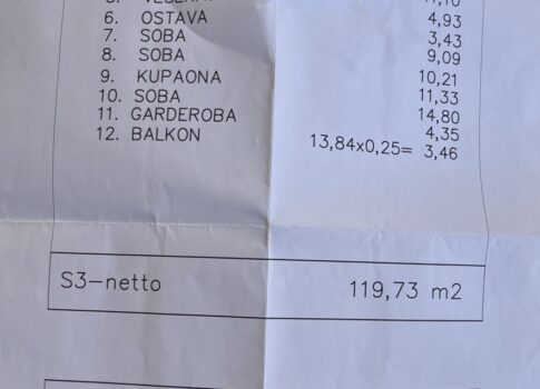 MATULJI - Ritka ajánlat - új épület a központban!