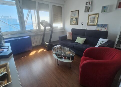 RIJEKA, KOZALA - 3 hálószoba + fürdőszoba, három erkély, tengerre néző kilátás