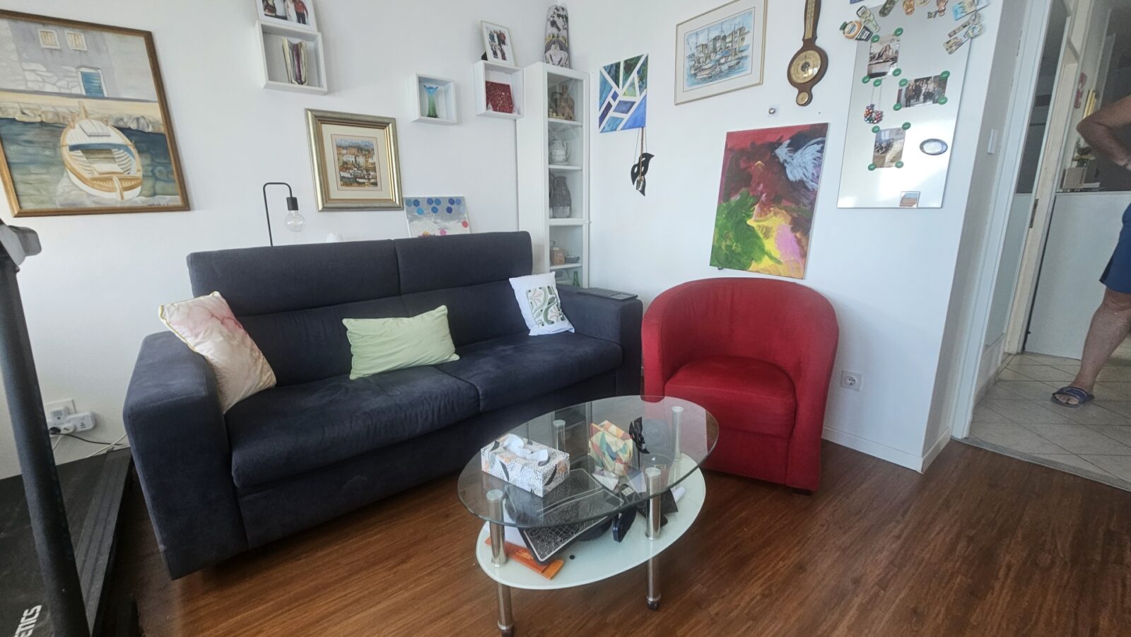 RIJEKA, KOZALA - 3 hálószoba + fürdőszoba, három erkély, tengerre néző kilátás