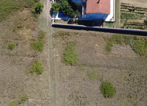 ZADAR, NIN - Építési telek építési engedéllyel ikerház építésére!