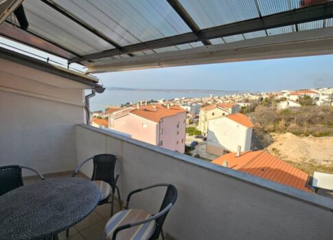 CRIKVENICA - gyönyörű apartman tengerre néző kilátással