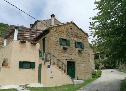 ISZTRIA, BUZET (környék) - Szép kőház, gyönyörű kilátással