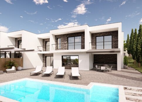 CRIKVENICA - Luxus ingatlan panorámás kilátással