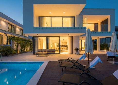 OPATIJA - Modern villa panorámás kilátással a tengerre